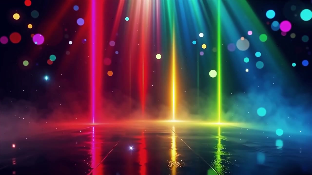 Christian Heavenly Light Worship Background