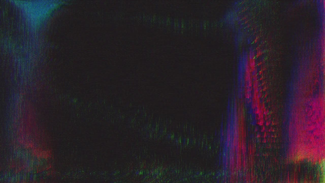 Unique Design Abstract Digital Animation Pixel Noise Glitch Error Video Damage