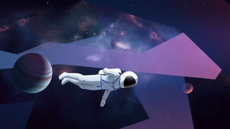 astronauta en el espacio