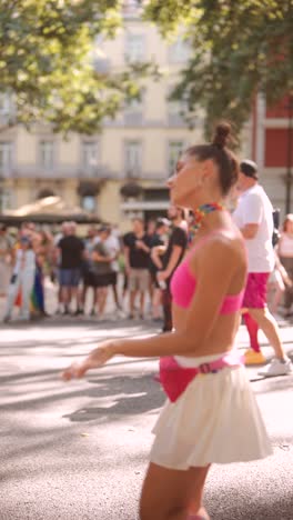 celebración del desfile del orgullo