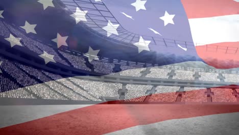 American-flag-in-front-of-a-stadium