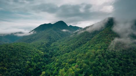 timelapse delle colline tailandesi