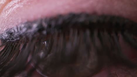 primer plano de un ojo humano