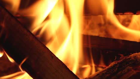 Wood-burning-in-a-domestic-wood-burner-stove