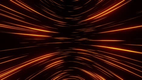 moving deep into the universe, rotating in a spiral.