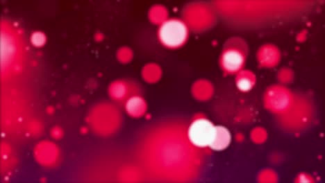 abstract background, red defocused lights moving in space