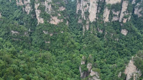 zhangjiajie scenic forest in hunan province, china