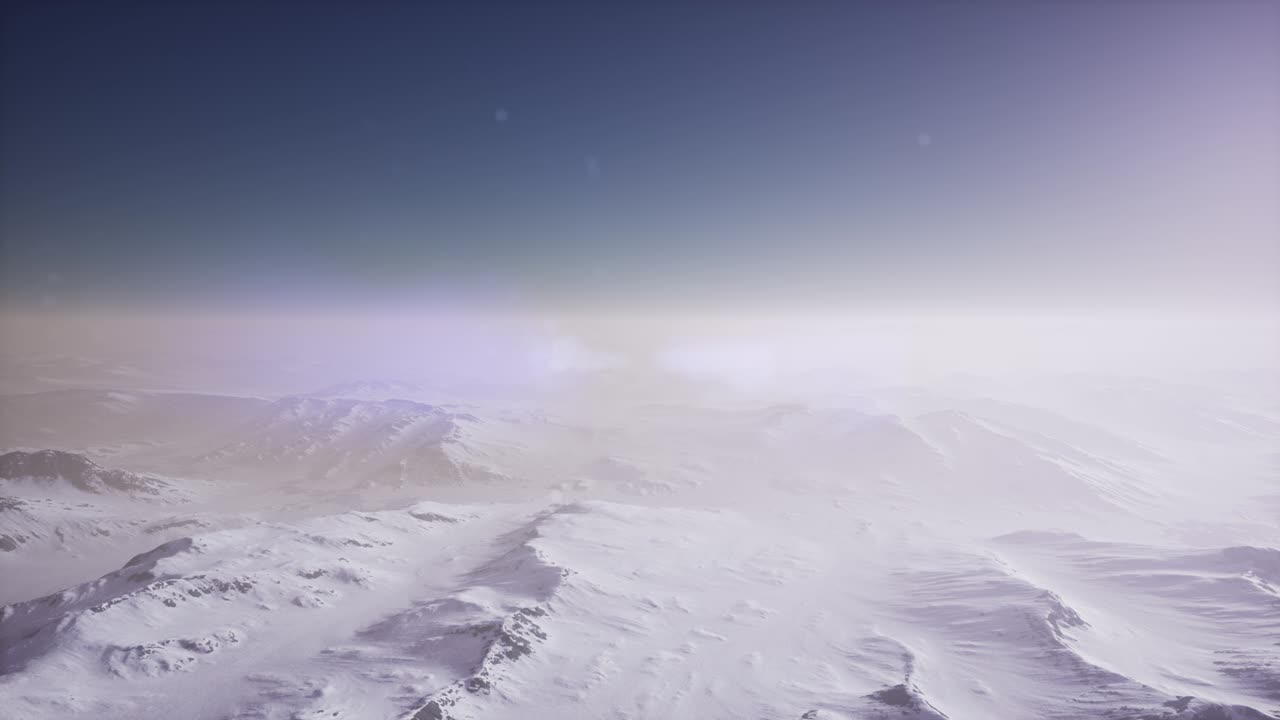 terreno cubierto de nieve