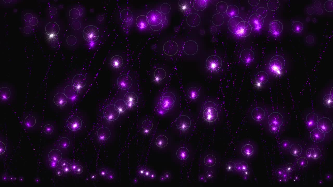 반이는 별 입자 애니메이션 모션 그래픽