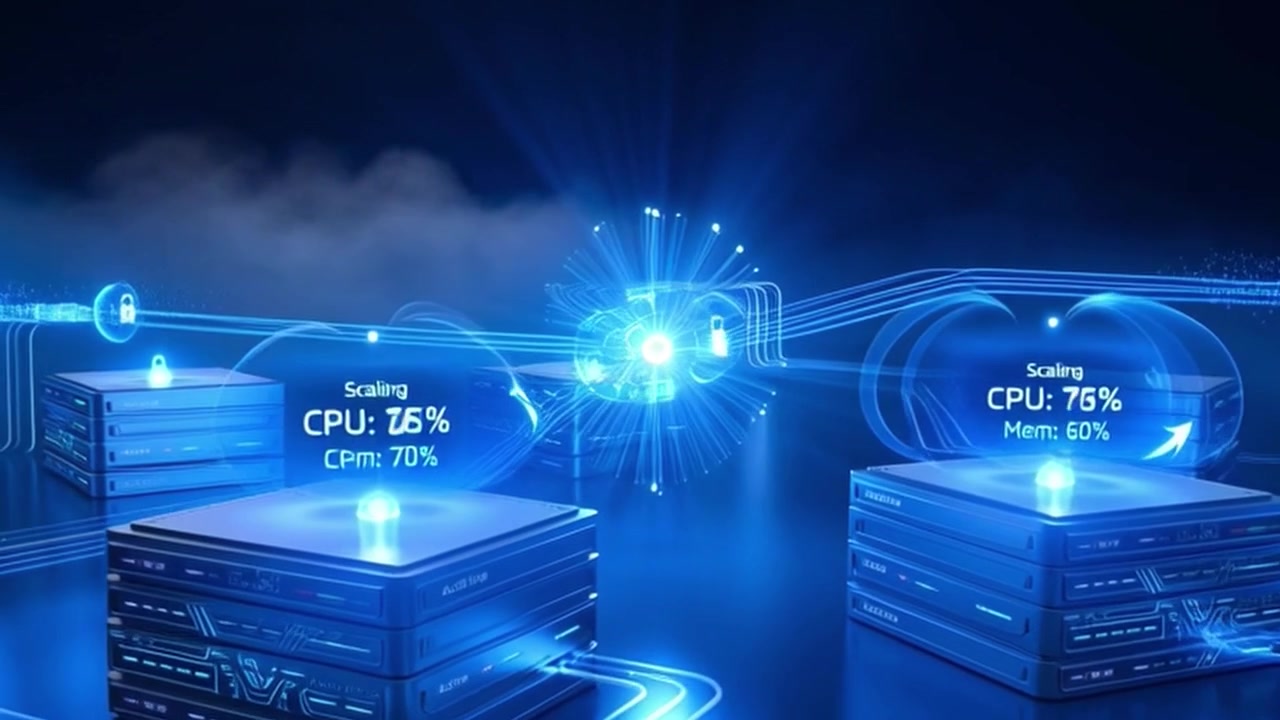 Digital Data Center Servers with Network Connectivity and Performance Metrics