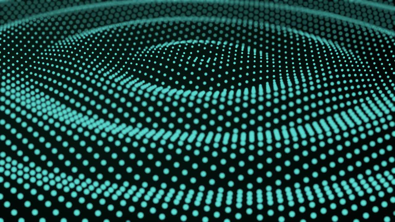 Abstract geometric video footage.