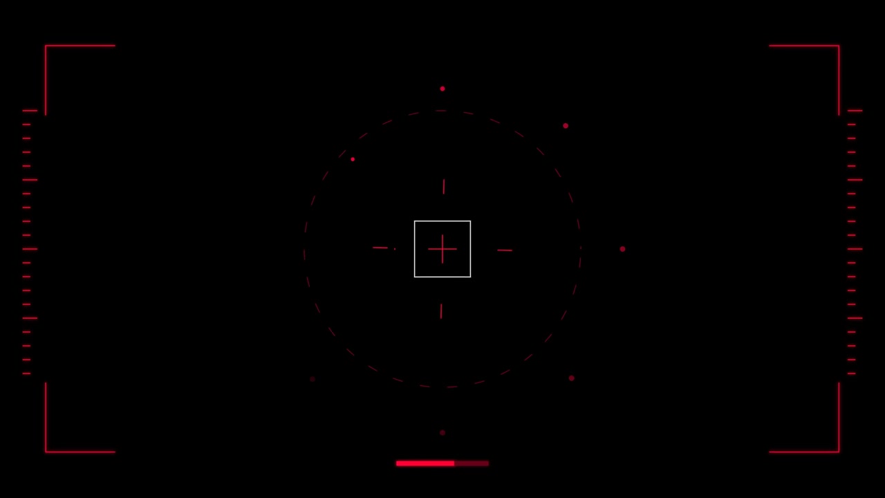 Digital Camera Viewfinder Interface Overlay