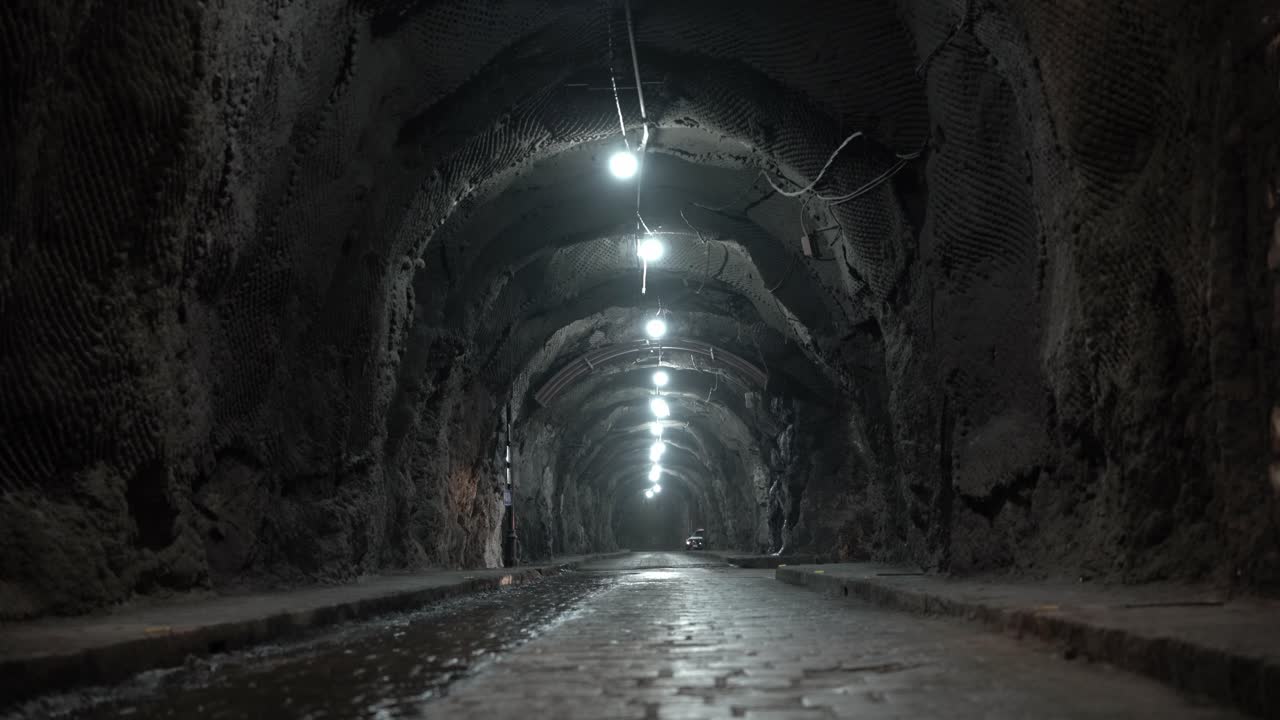 멕시코 과나후아토의 지하 수로