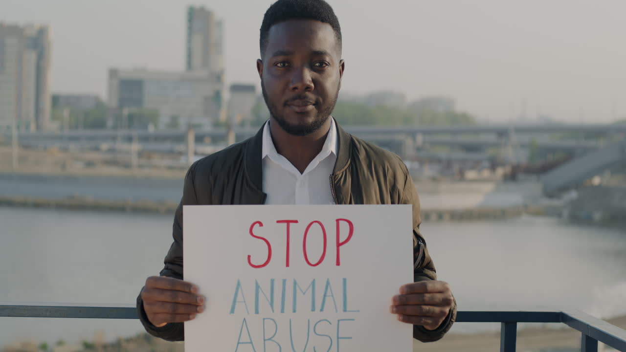 Protest Against Animal Abuse