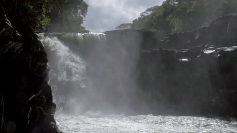 waterfall on mauritius island