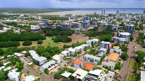 darwin, territorio del norte, australia drone aéreo