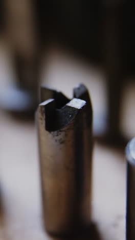 close-up of various watch repairing tools