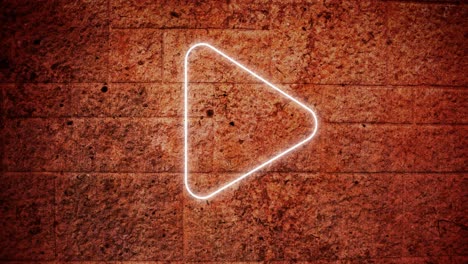 heart neon sign on brick wall 4k