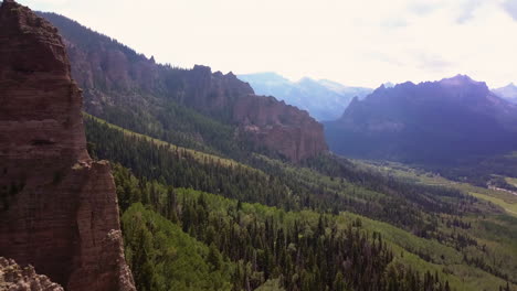 Fliegen-über-Den-Silver-Jack-Mountains-Von-Colorado