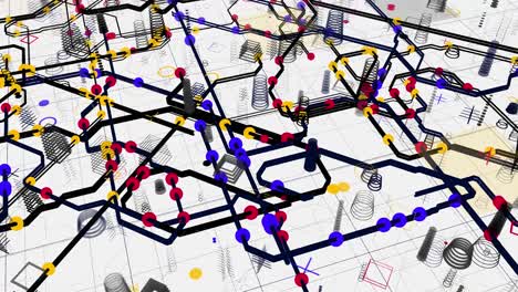 abstract geometric circuit design