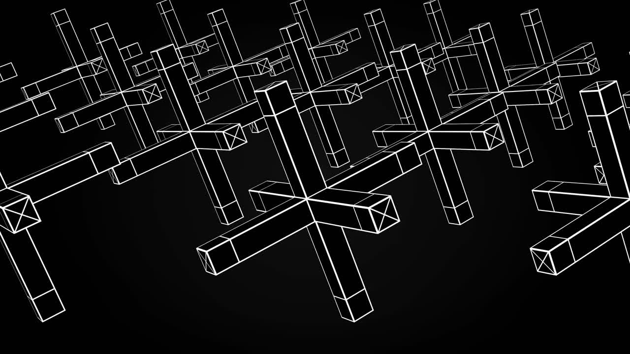 estructura geométrica abstracta