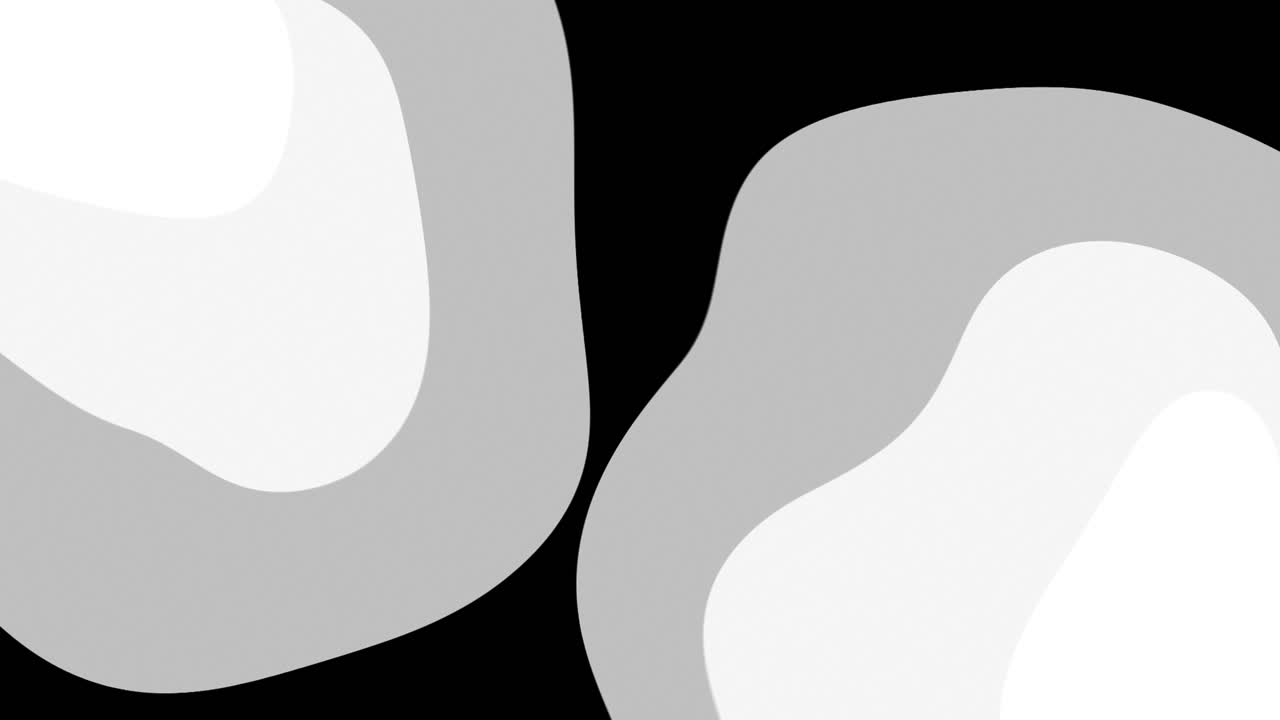 Abstract Grey and White Shapes