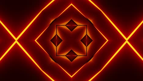 red abstract kaleidoscope vj loop animated background for events, shows, concerts, parties, presentations, websites, etc 4k visuals