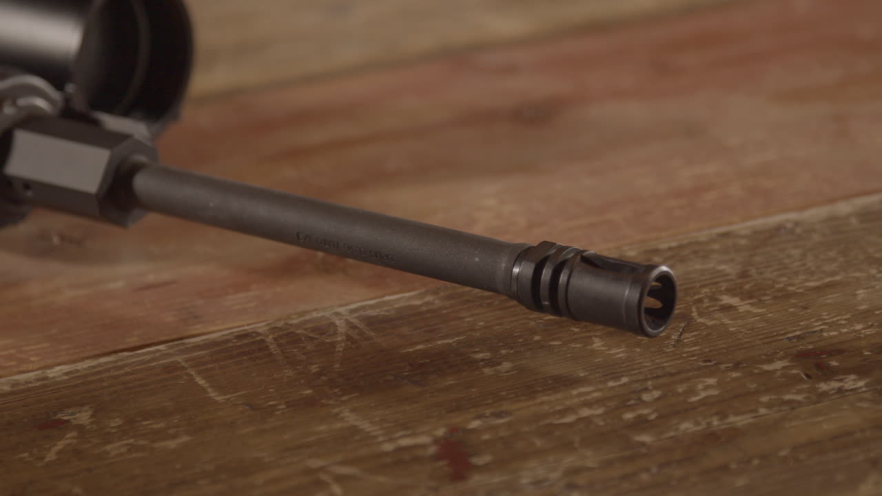 bastidor de enfoque para ar-15 bozal y cañón