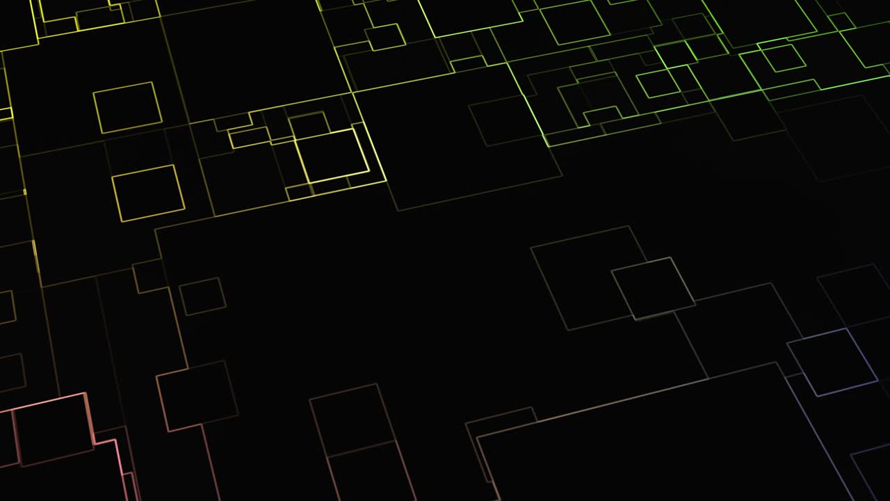 Abstract electronic circuits fly-through, loopable. stock video