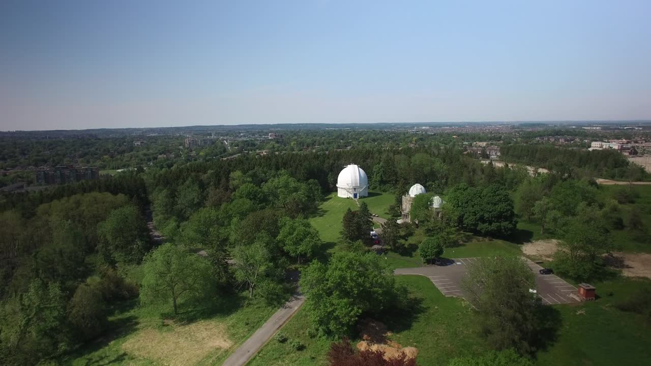 antena de un observatorio espacial
