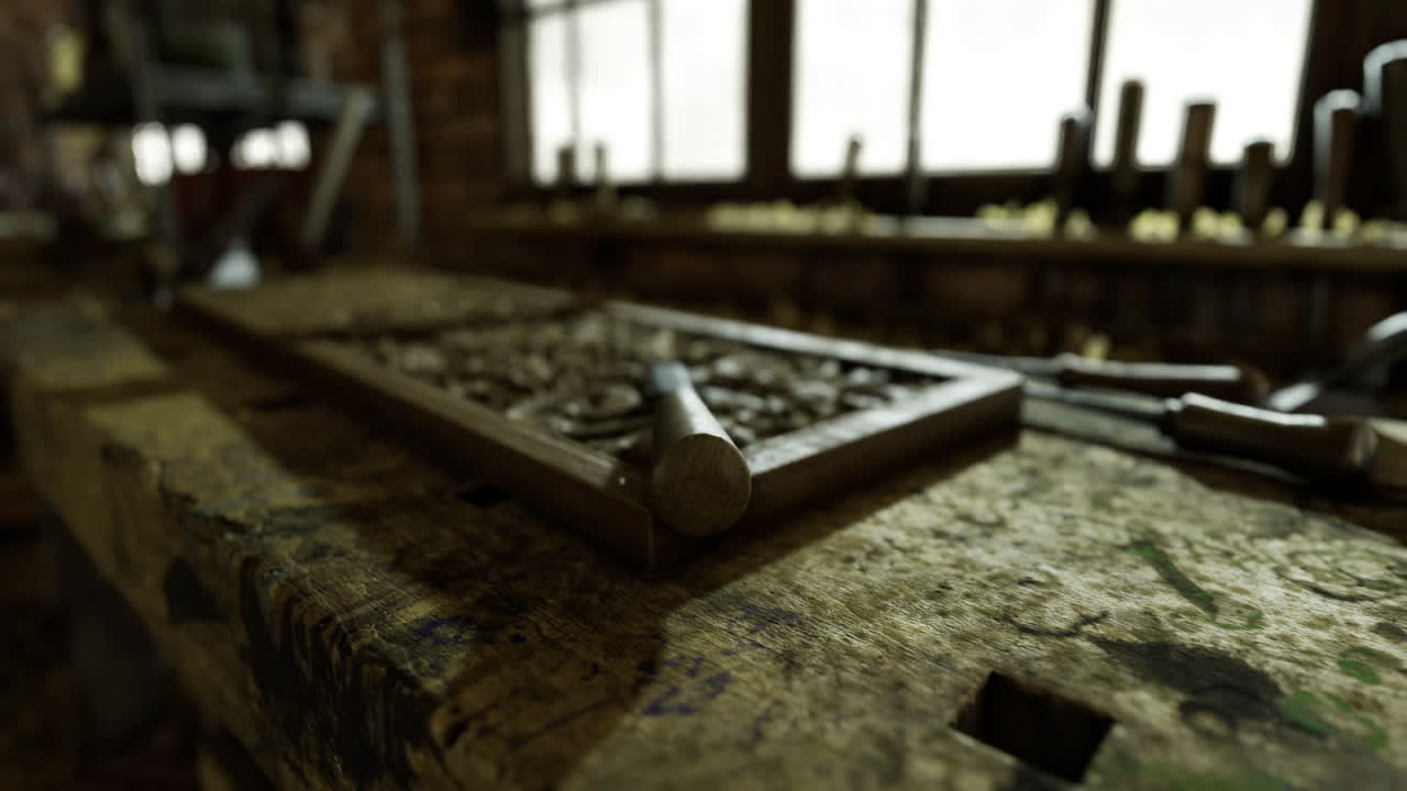 Rustic workshop filled with tools and wood revealing craftsmanship secrets