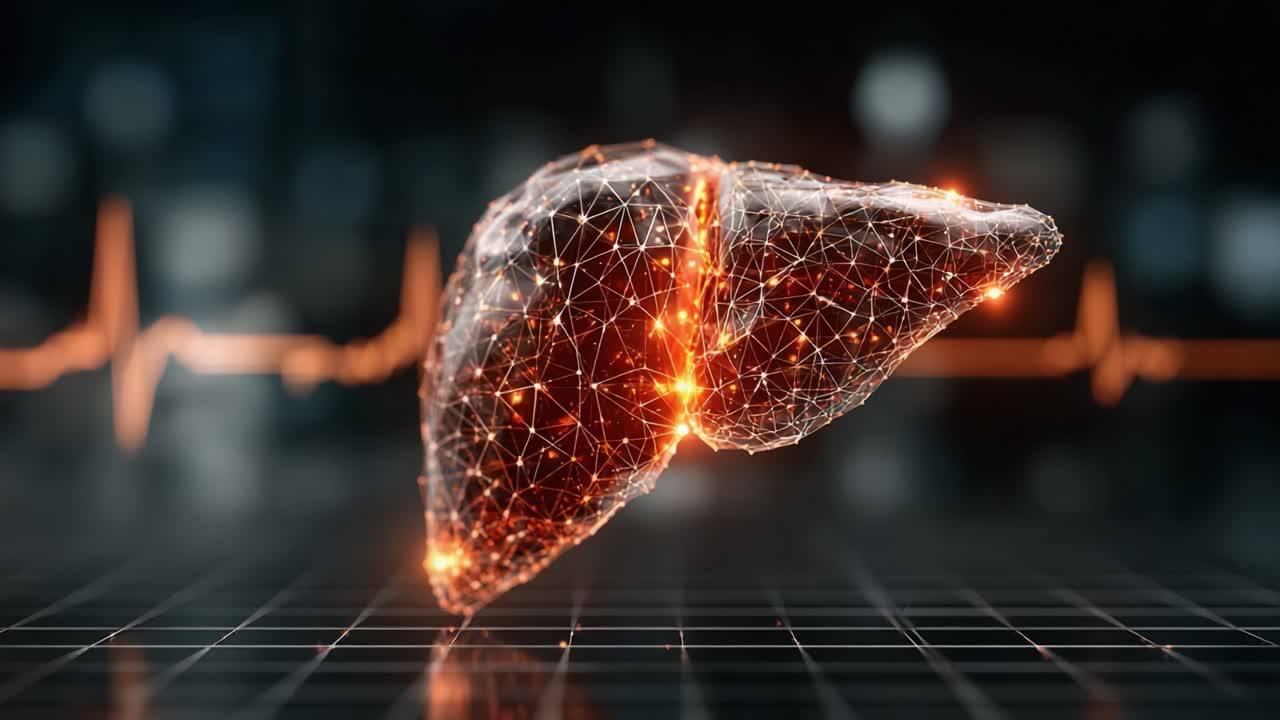 Exploring the Complex Structure and Functionality of the Human Liver through Futuristic Digital Representations and Heart Rate Monitoring Visualizations