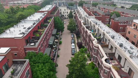 apartamentos modernos en el centro de la ciudad americana