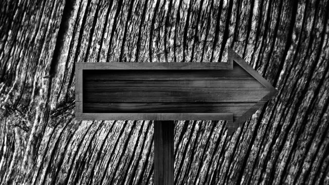 나무 화살표 의 애니메이션 이 변화 하는 나무 곡물 패턴 위 에, 검은색 과  ⁇ 색