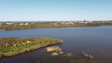 lake joondalup, rotary park wanneroo and views of joondalup in distance