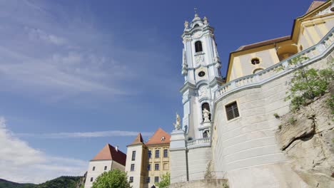 View-from-the-tower-of-the-Abbey-of-Dürnstein