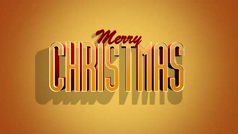 Retro-Merry-Christmas-text-set-on-a-yellow-grunge-texture