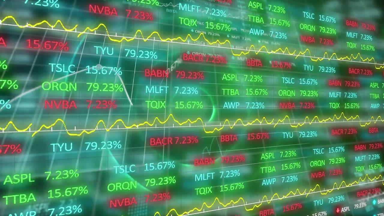 움직이는 모양에 대한 데이터 처리의 애니메이션