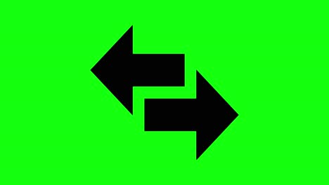 arrows-left-right-icon-green-screen