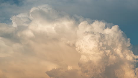 exploding storm along a dry-line in the texas panhandle