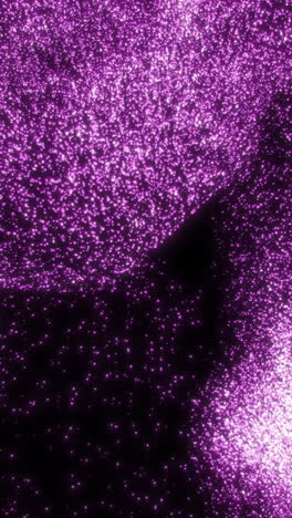 purple glitter particles abstract background