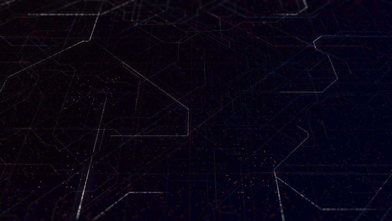 Abstract Circuit Board Pattern