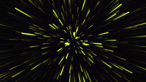 animación en 3d a la velocidad de la luz, túnel galáctico.