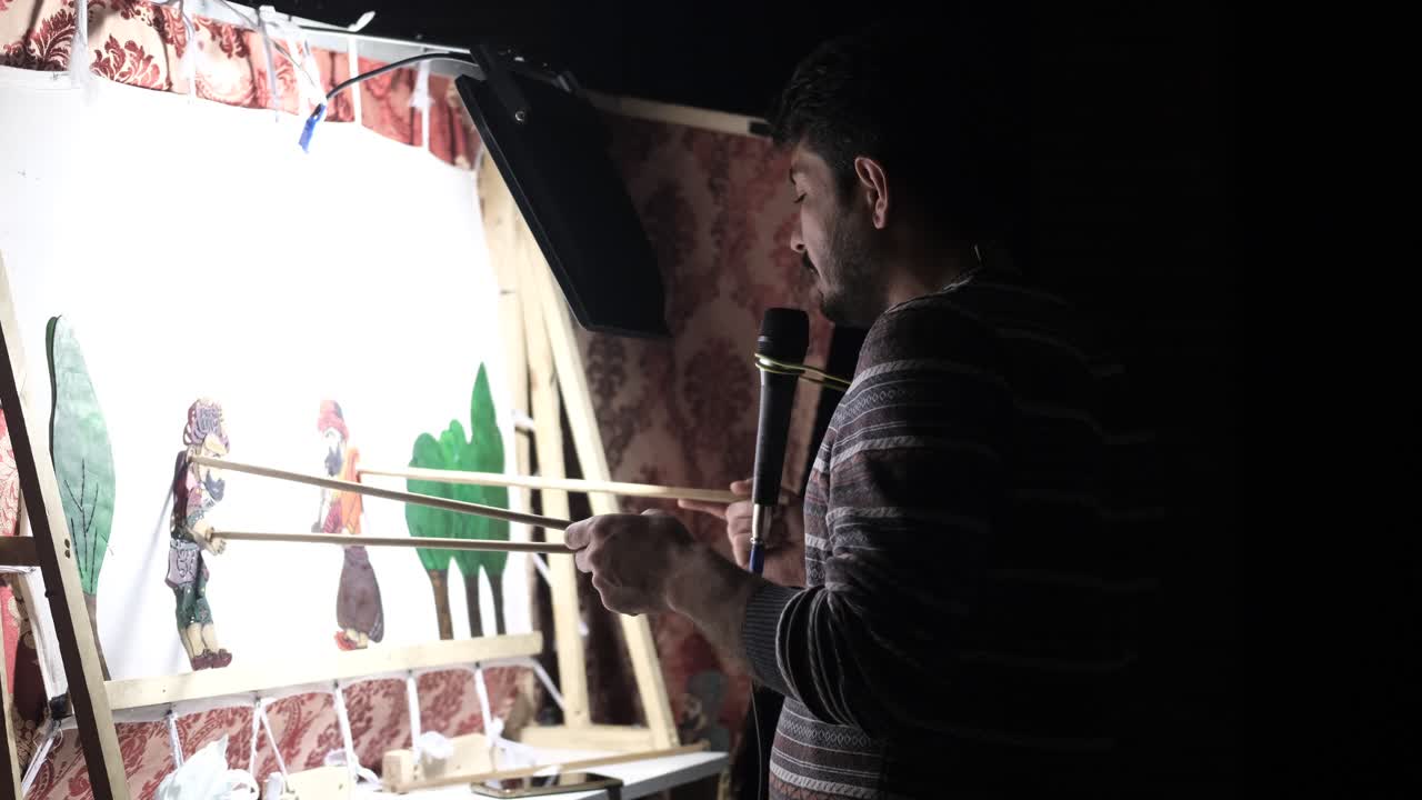 그림자 연극 예술가