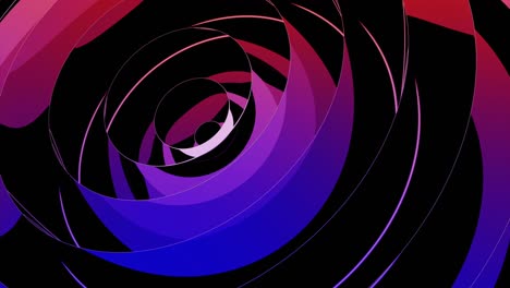 abstract spiral background with gradient colors