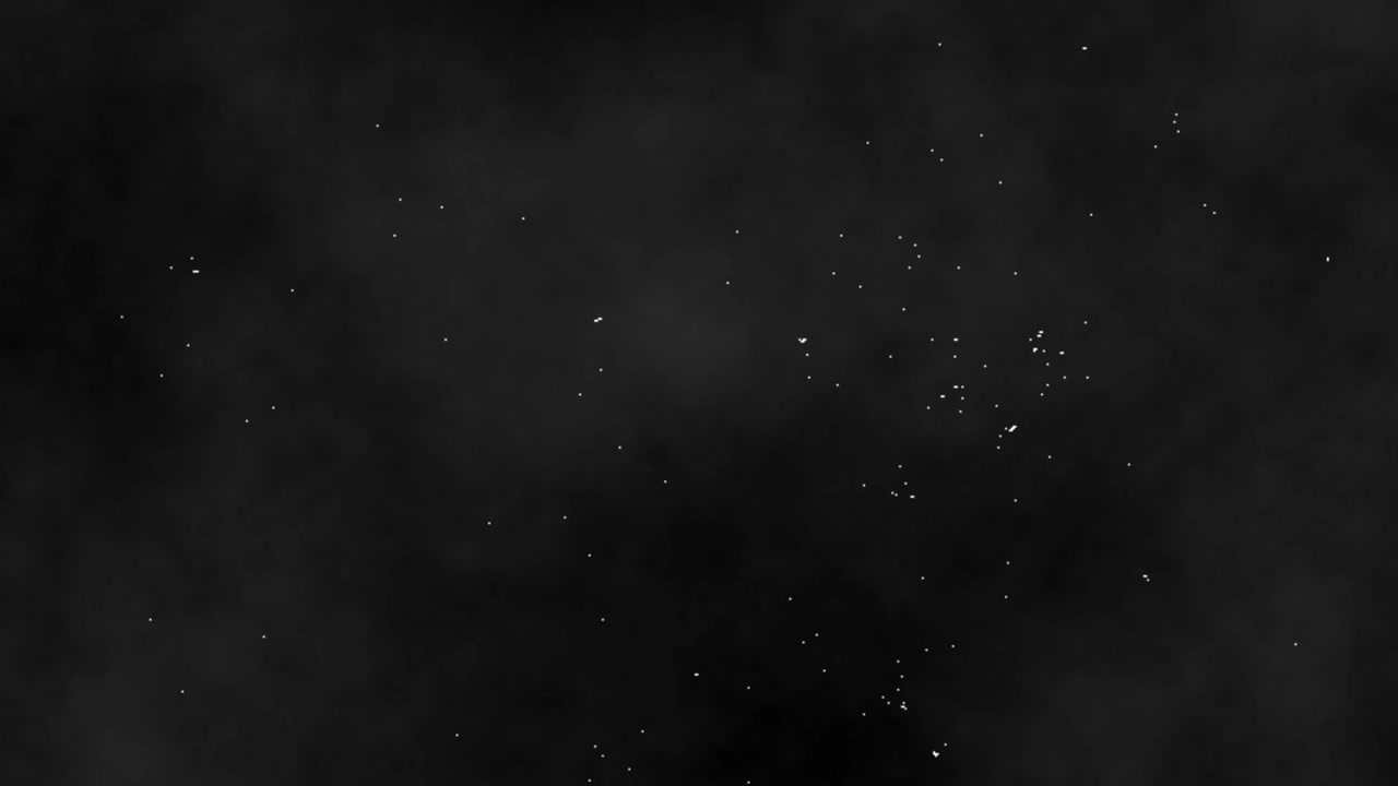 Abstract Black and White Particle Motion Background