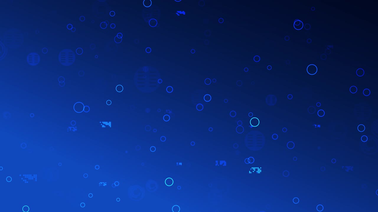 Cyberspace network and internet connection digital matrix lines and particles artificial