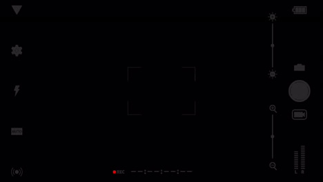 cámara de teléfono rec superposición animada. 1080p - 30 fps - canal alfa (9)