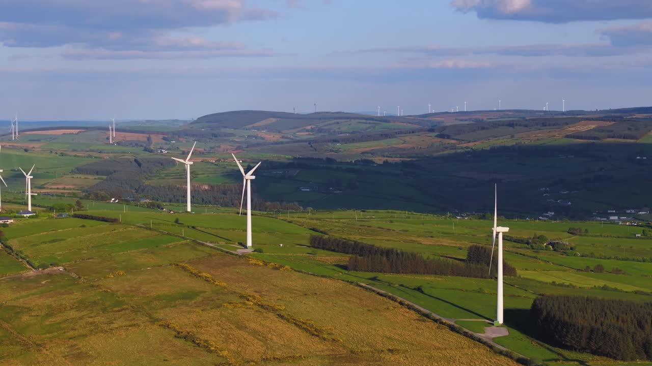 Wind farm - 4K Cinematic Drone Footage 25_05