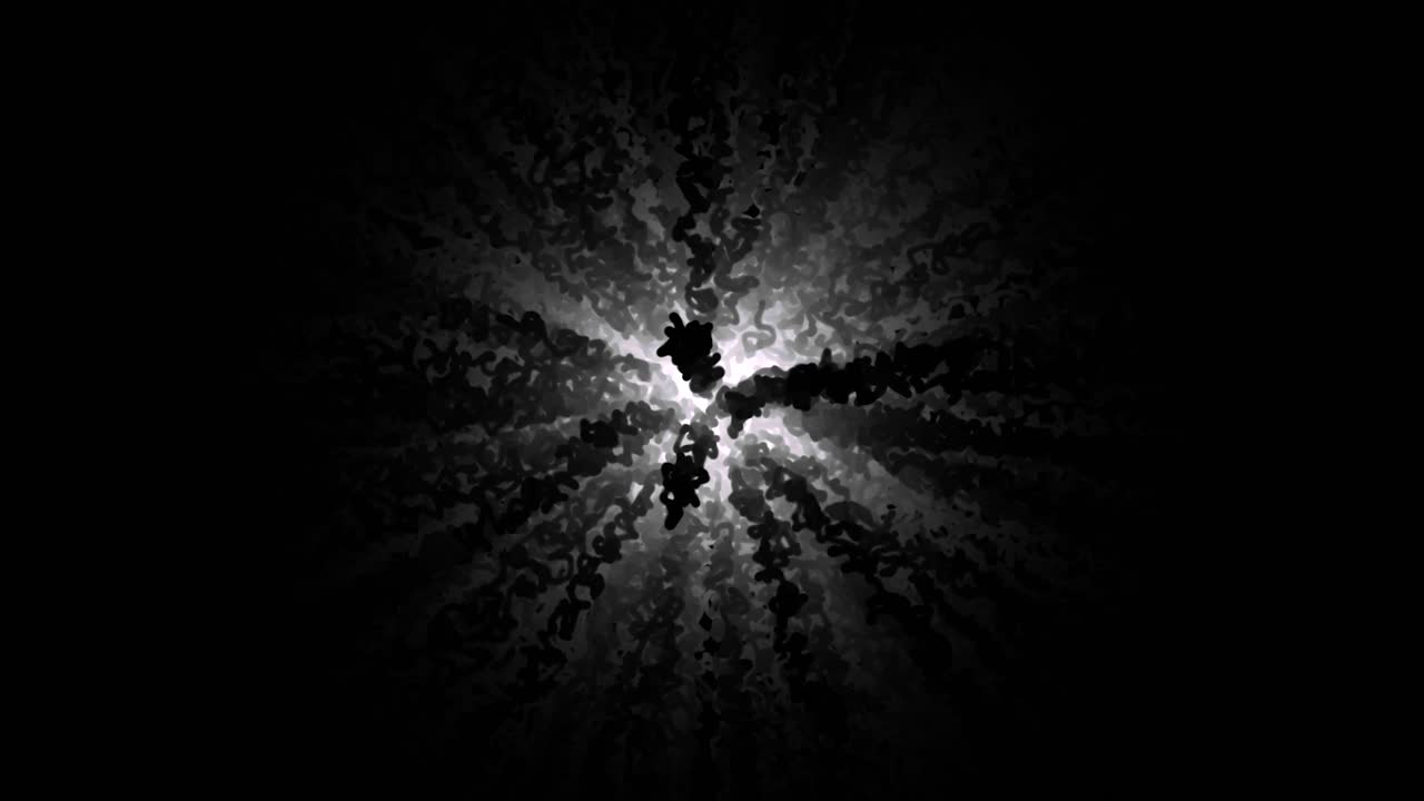 추상적인 방사선 폭발